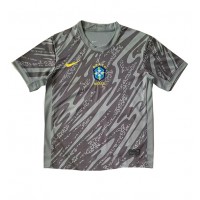 Camisa de Futebol Brasil Goleiro Equipamento Principal Copa America 2024 Manga Curta